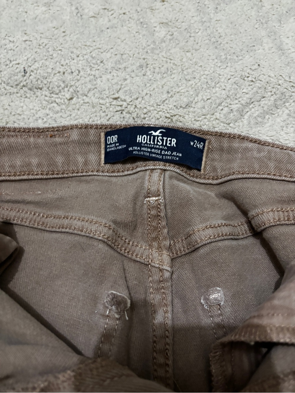 Hollister Women’s Tan Slim Jeans